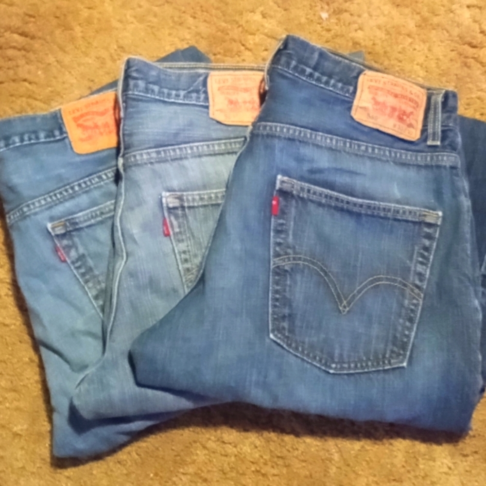 bundle of 3 Men's Levis